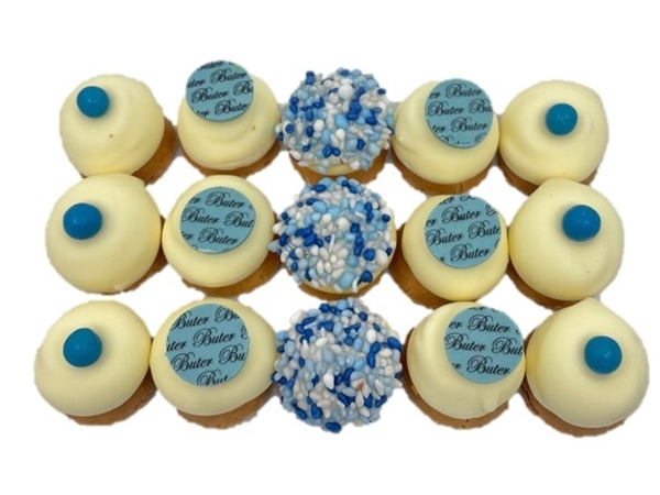 Geboorte theekoek Blauw